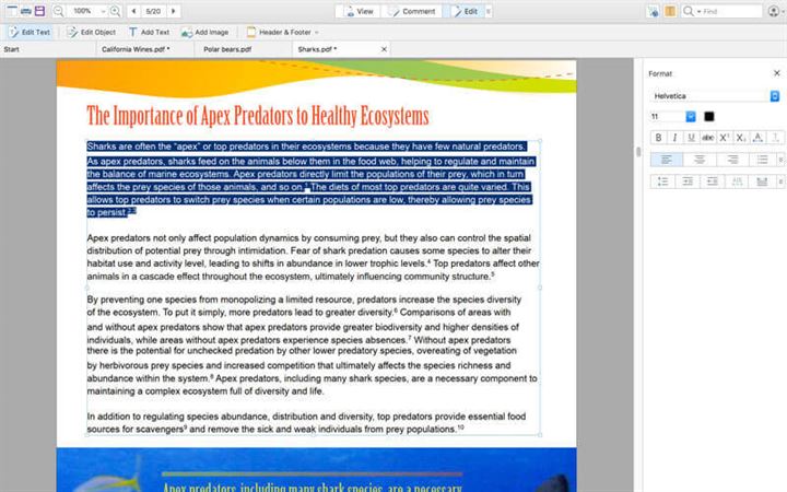 best free tool for editing pdfs mac